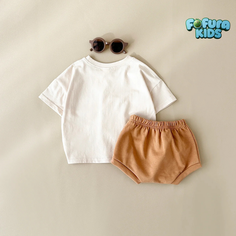 Conjunto estampa de sorvete - Fofura Kids