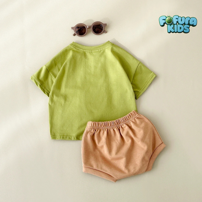 Conjunto estampa de sorvete - Fofura Kids