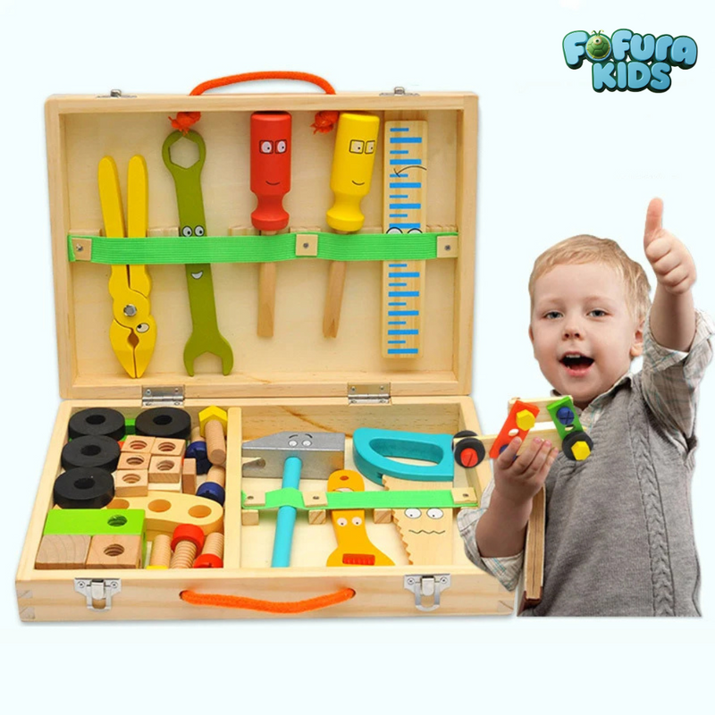 Kit de ferramentas Montessori - Fofura Kids