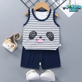 Kit verão casual - Camiseta Regata + Short - Fofura Kids