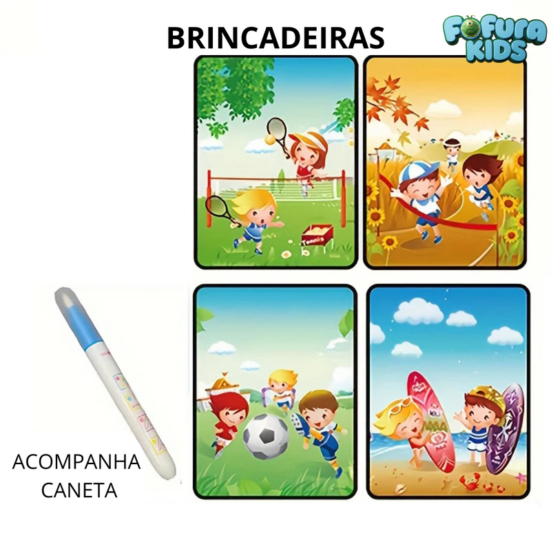 Livro encantado Montessori - Fofura Kids