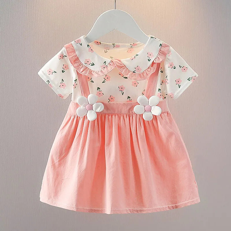 Conjunto vestido florido - Fofura Kids